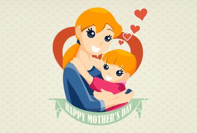 Dzien Matki 036 Vector, Happy Mothers Day